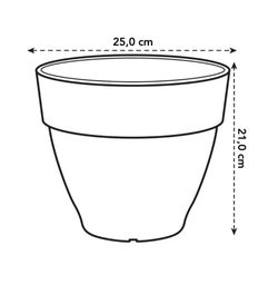 Maceta Vibia campana Round