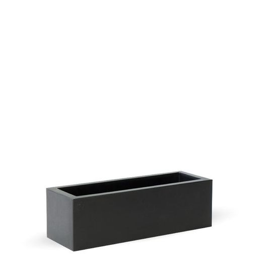 Macetero rectangular jara 60x20 color antracita New Garden