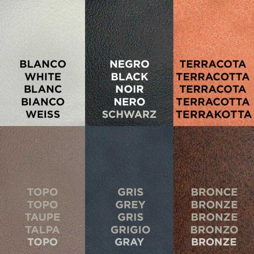 Macetero rectangular jara 60x20 color bronce New Garden