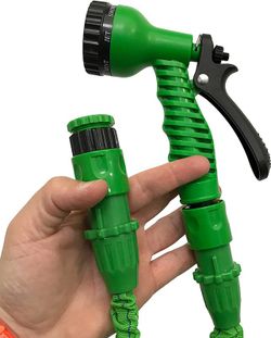 Manguera extensible Aqua Control de 15 metros color verde