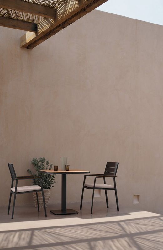 MESA BELMAR 75X75 ANTRACITA YK13