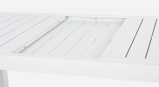 Mesa extensible hilde 140-210x77 blanca