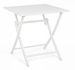 Mesa Plegable Elin 70x70 de Color Bianco