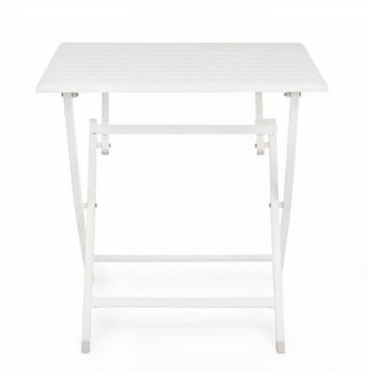 Mesa Plegable Elin 70x70 de Color Bianco