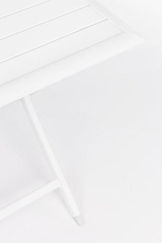 Mesa Plegable Elin 70x70 de Color Bianco