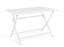 Mesa Plegable Elin 110x70 de color blanco