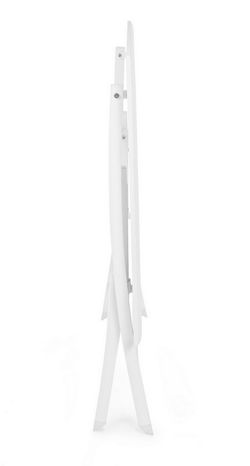 Mesa Plegable Elin 110x70 de color blanco