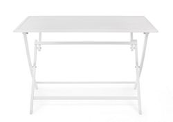 Mesa Plegable Elin 110x70 de color blanco