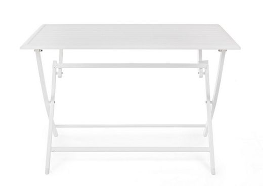 Mesa Plegable Elin 110x70 de color blanco