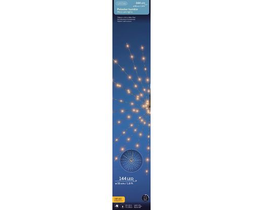 MICRO LED POLESTAR 8 FUNCIONES EFECTO CENTELLEO EXTERIOR COLGANTE COPPER/CLASSIC WARM  -  DIA55