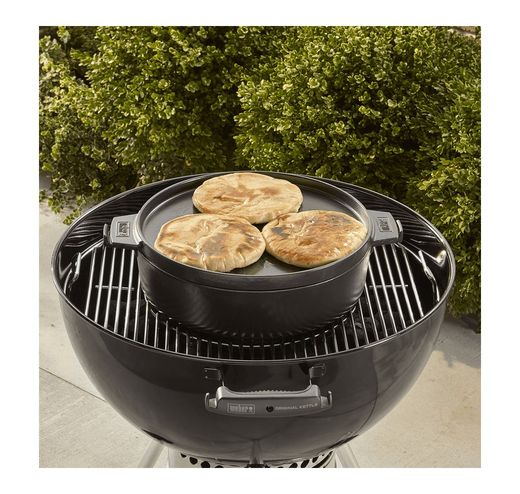 Olla gourmet 2 en 1 barbacoa Weber system