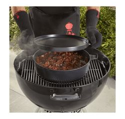 Olla gourmet 2 en 1 barbacoa Weber system