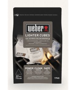 Pack pastillas encendido blancas Weber