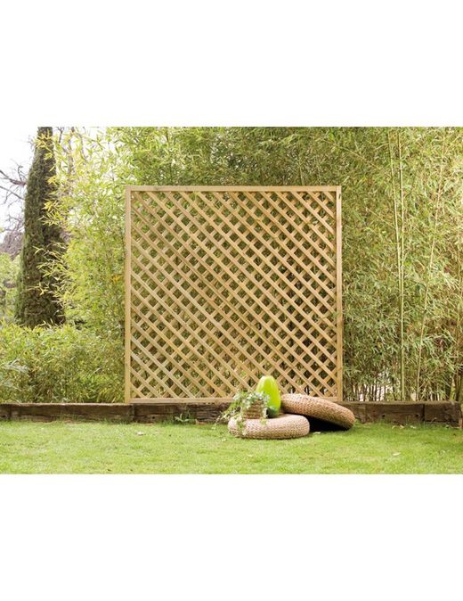 Panel celosia madera tratada Vito 090x180 Nortene