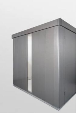 Panel de luz para Cobertizo para Caseta Neo Gris Cuarzo Metálico
