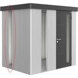 Panel de luz tentado Caseta Neo Gris Oscuro Metálico