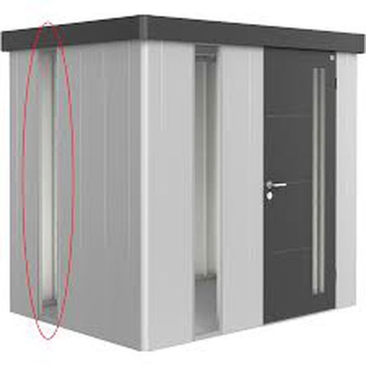 Panel de luz tentado Caseta Neo Gris Oscuro Metálico