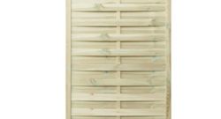 Panel de madera recto