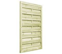 Panel de madera recto