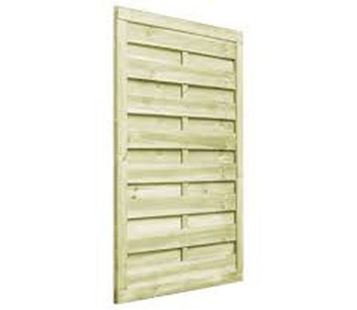 Panel de madera recto