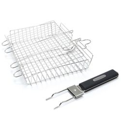Parrilla cesta con el mango desmontable Broil King®