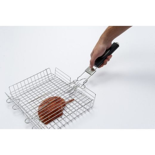 Parrilla cesta con el mango desmontable Broil King®
