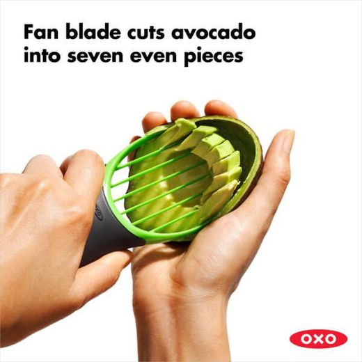 Pelador Oxo para aguacates VERDE
