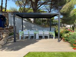 Pérgola Pacífic 3X4 ANTRACITA