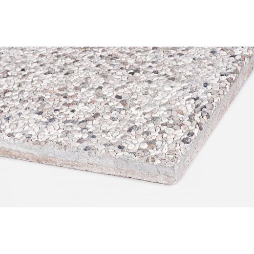 Set de 4 baldosas 50X50 20KG CEMENTO-GRAVILLA