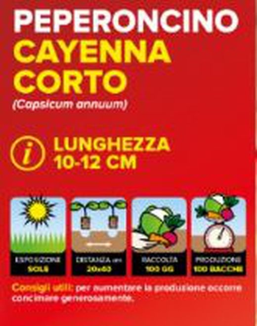 Pimiento Picante Cayenna 6 Plantas En Pack