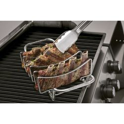 Pack Barbacoa de gas q 2200 s con mesa/ soporte + funda vinilo + pinzas premium