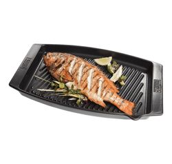 Plancha cerámica pescado 47 x 28 cm Weber