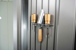 Portaherramientas Puerta para AvantGarde, Highline, Panorama, HighBoard 2 uds Plata Metálica