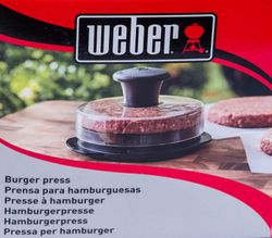 Prensa para hamburguesas Weber