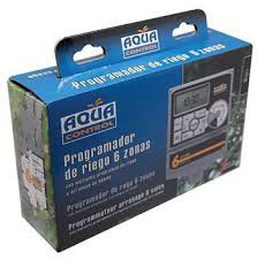 Programador Aqua Control de 6 estaciones
