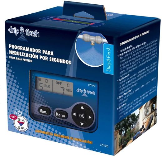 Programador LCD Aqua Control nebulización por segundos C5190