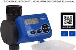 Programador LCD Aqua Control nebulización por segundos C5190