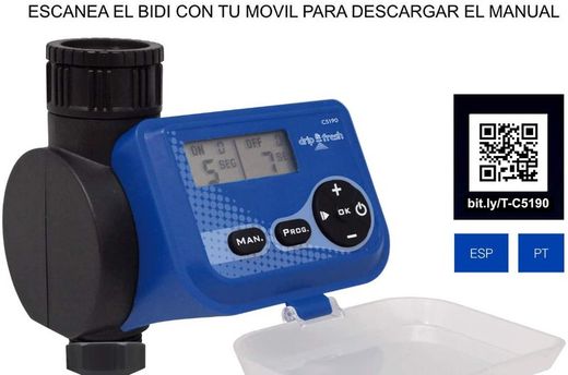 Programador LCD Aqua Control nebulización por segundos C5190