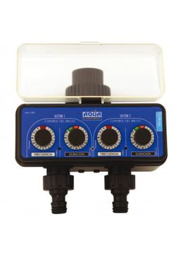 Programador grifo de doble via Aqua Control