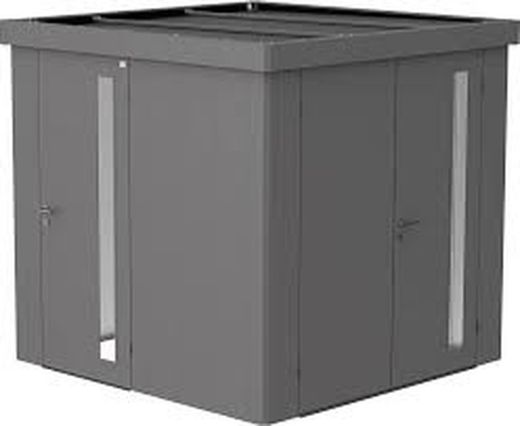 Puerta adicional Caseta Neo Gris Cuarzo Metálico