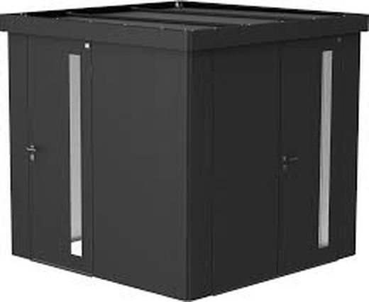 Puerta adicional Caseta Neo Gris Oscuro Metálico