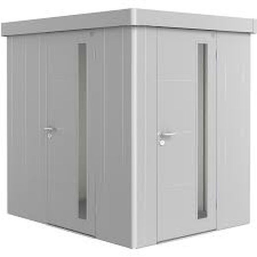 Puerta adicional Caseta Neo Plata Metálica