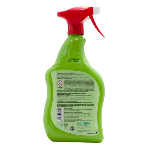 Insecticida Polivalente 750 cc listo uso Protec Garden