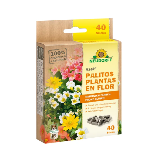 Fertilizante en stick para Plantas en Flor Neudorff