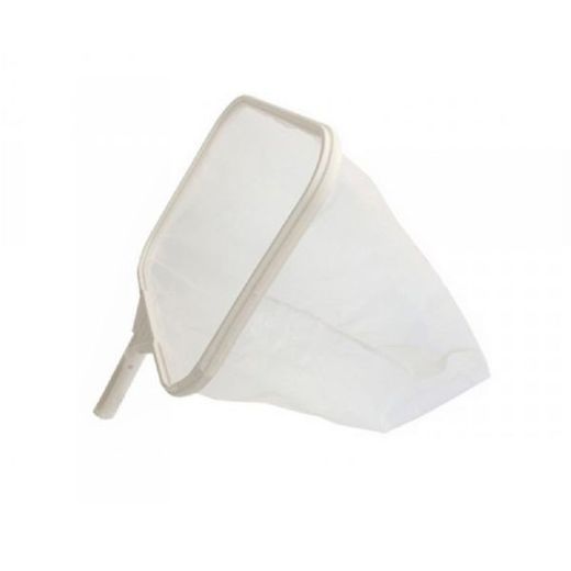 Recogehojas bolsa clip blanco