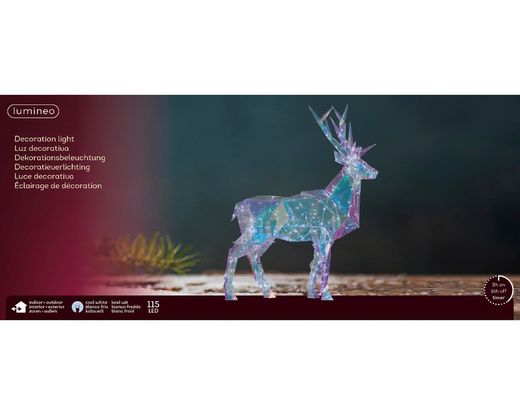 Reno Micro LED Para Exterior L25-W75-H90CM Blanco Frío