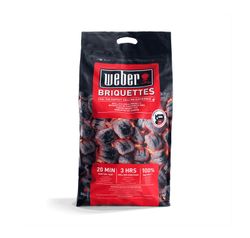 Saco 8 kg briquetas encendido Weber