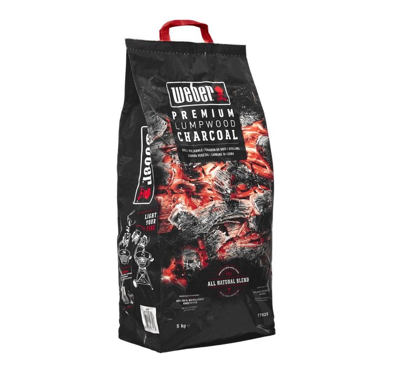Saco carbón vegetal 5 kg Weber