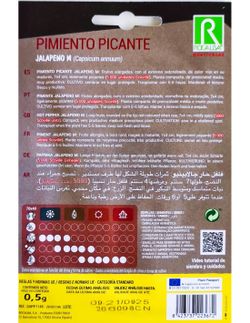 SEMILLAS PIMIENTO PICANTE JALAPENO M