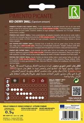 SEMILLAS PIMIENTO PICANTE RED CHERRY SMALL